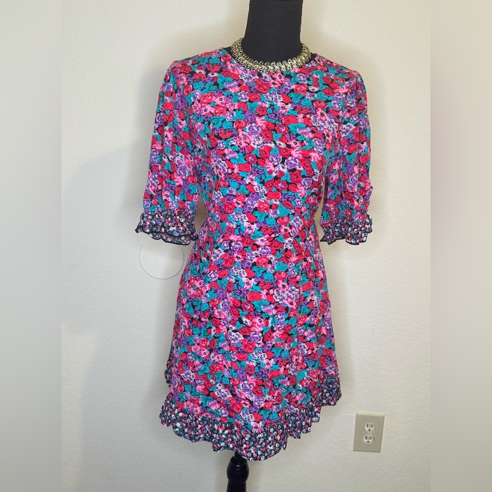 RIXO for Target- Floral  Mini Dress Size 6 WOMENS Floral Multicolor Dress